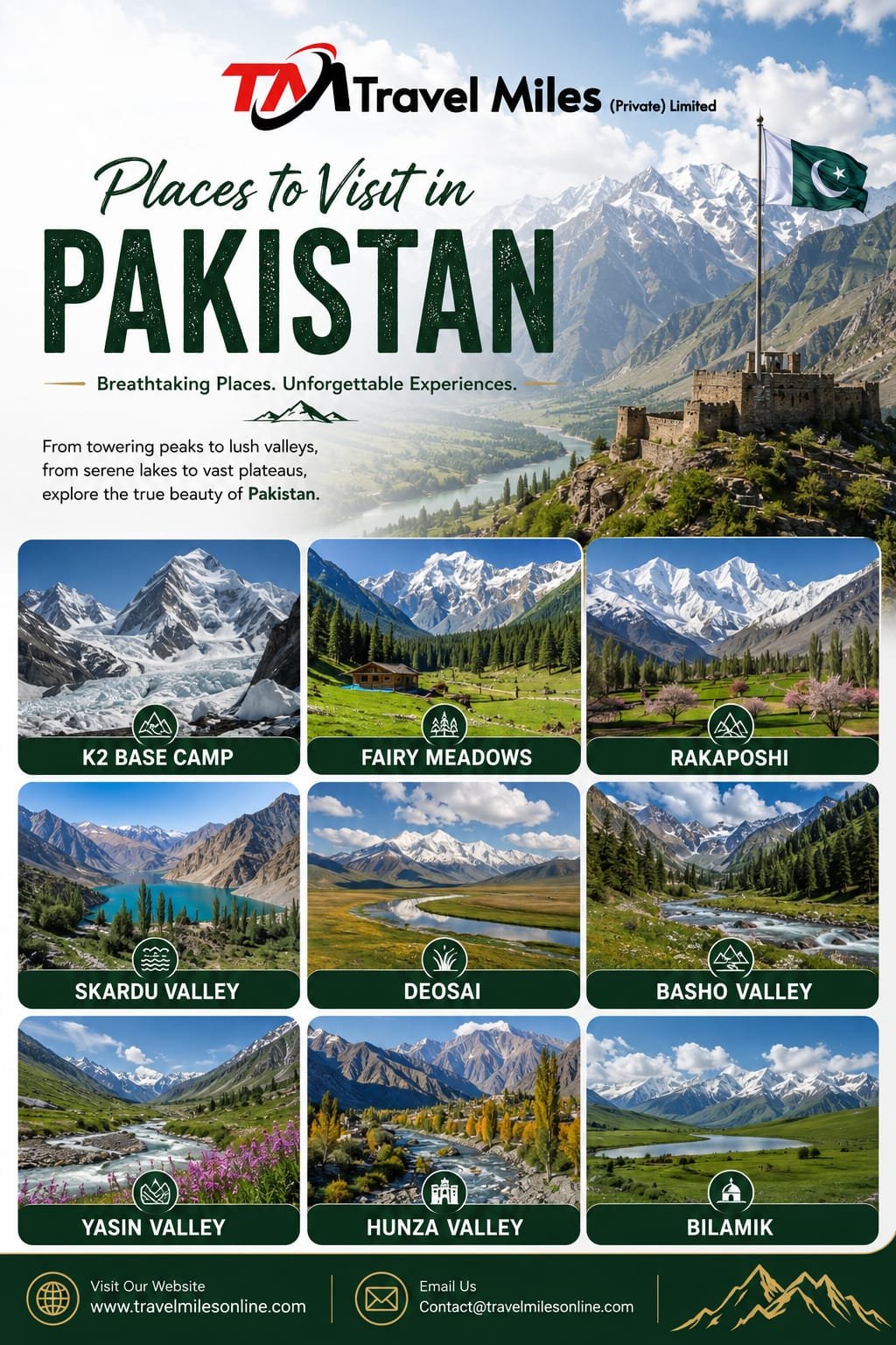 Places to Visit in Pakistan